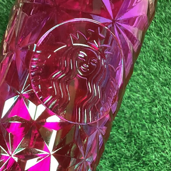 Starbucks Red Prism Tumbler 24oz - Picture 8 of 11